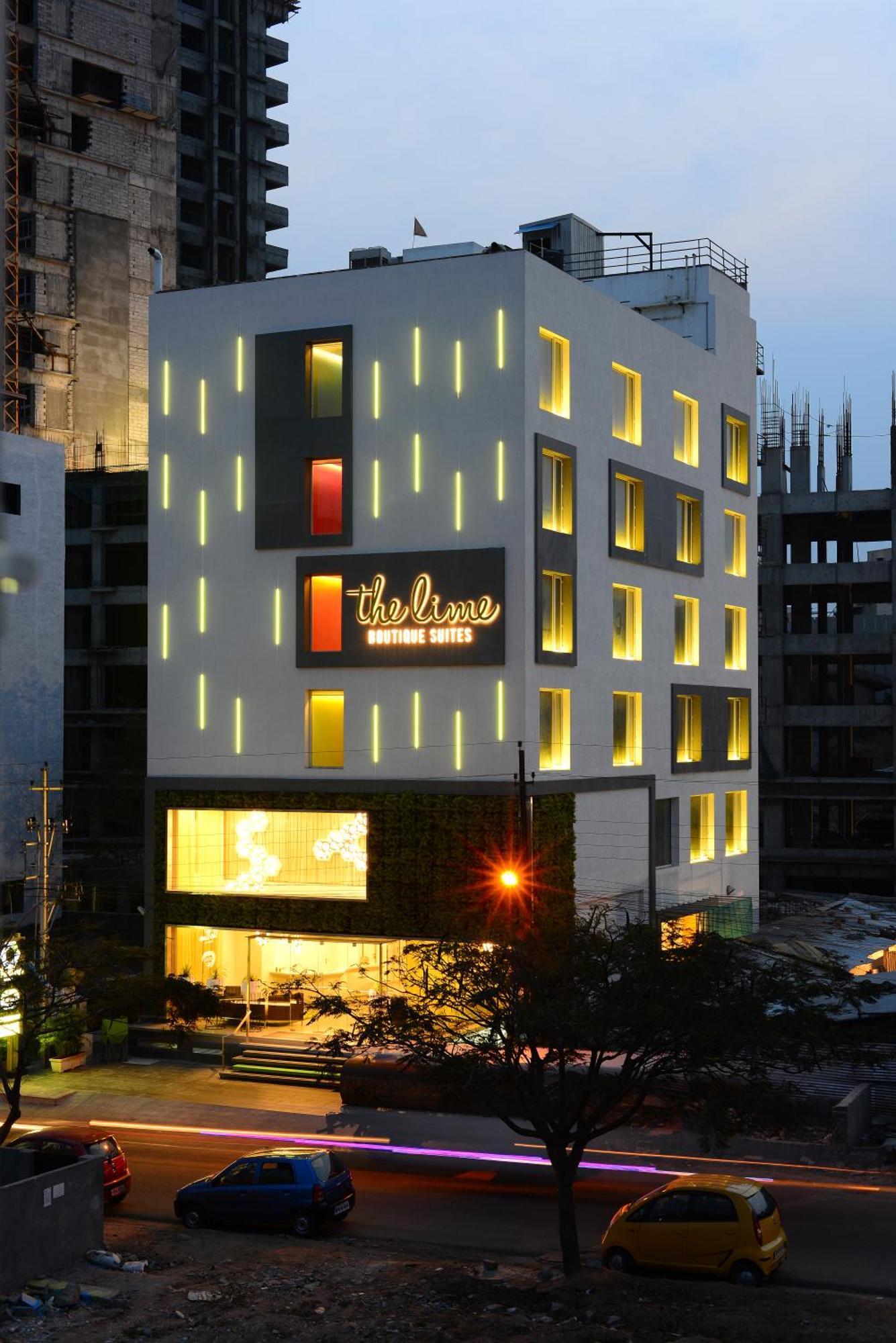 The Lime Boutique Suites Haiderabad Buitenkant foto